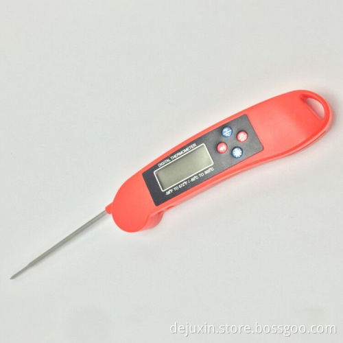 2016 Newest Fold 4 seconds Instant Talking Cooking Thermometer With Backlight For BBQ/Grill